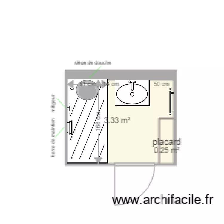 plan avant Grousson. Plan de 