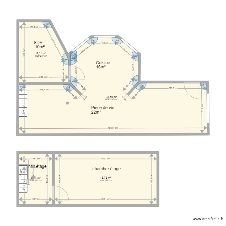 RDC pavillon. Plan de 0 pièce et 0 m2