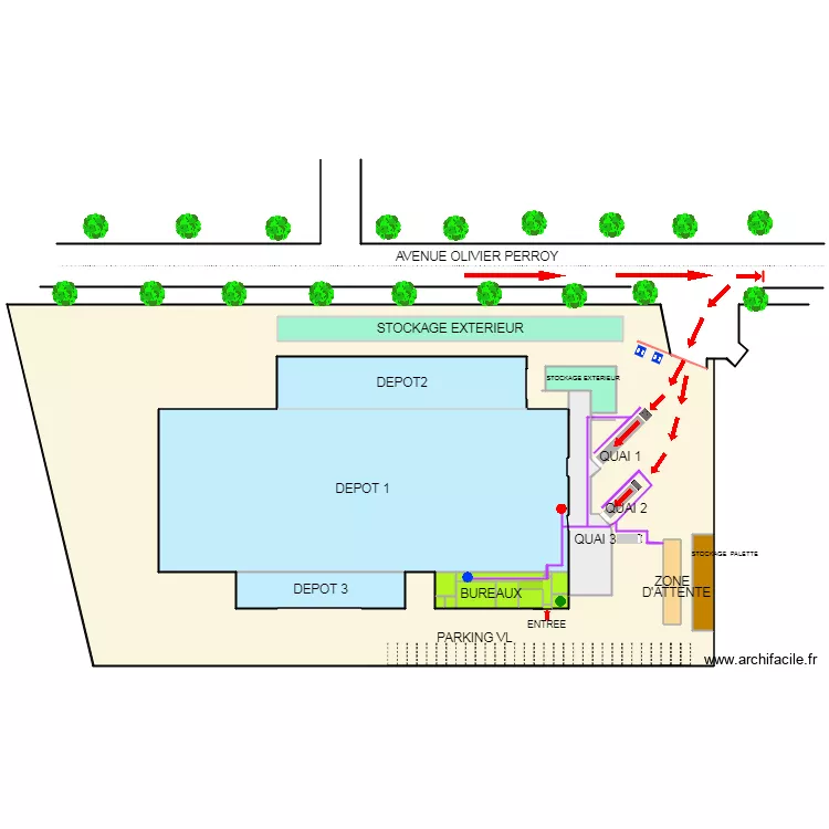 PEA 5 FLECHES. Plan de PEA 5 FLECHES. Plan de