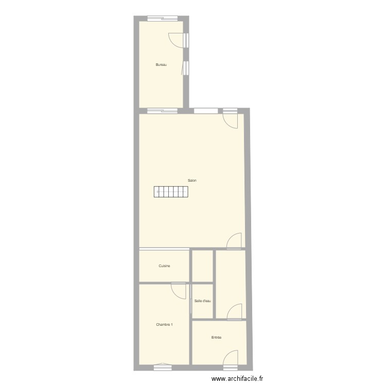 Croquis RAPENEAU. Plan de 0 pièce et 0 m2