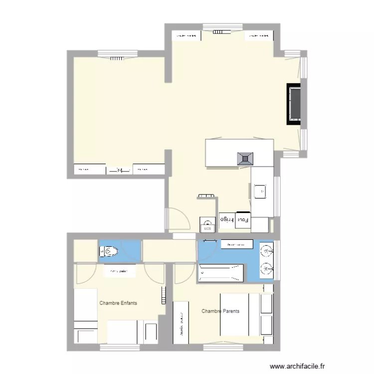 Le Touquet projet 3. Plan de Le Touquet projet 3. Plan de
