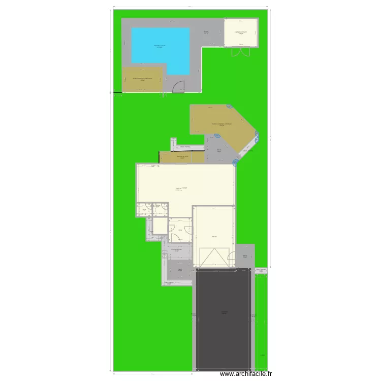 828 Madrigal pav&eacute;. Plan de 