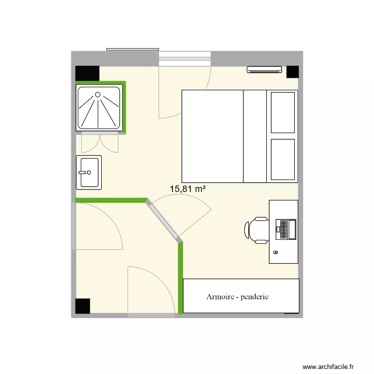Chambre5. Plan de Chambre5. Plan de