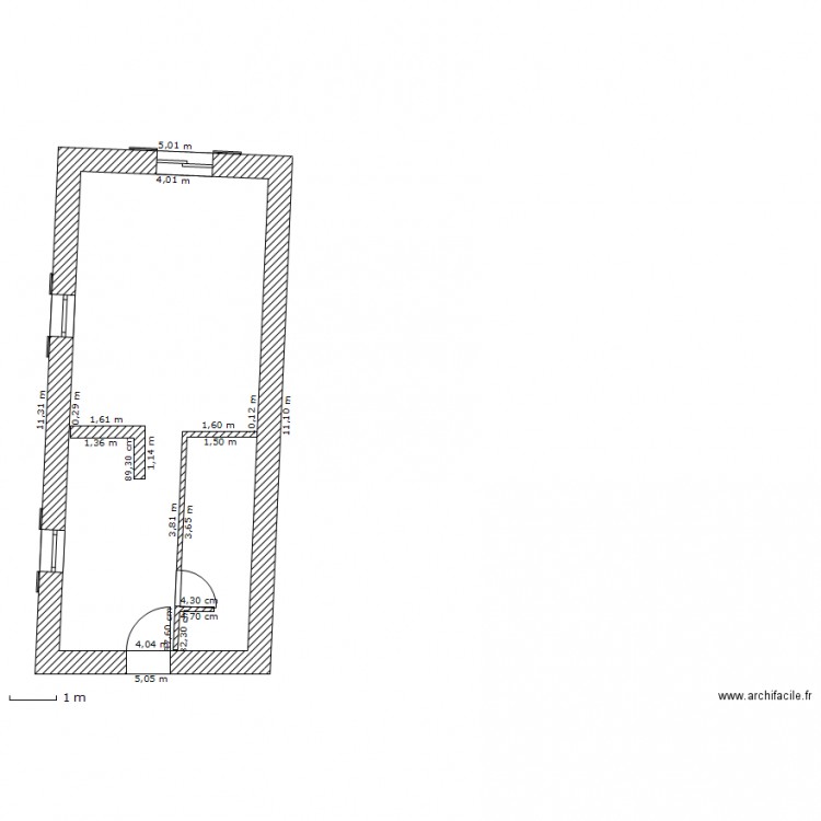 archifacilehccm. Plan de 0 pièce et 0 m2