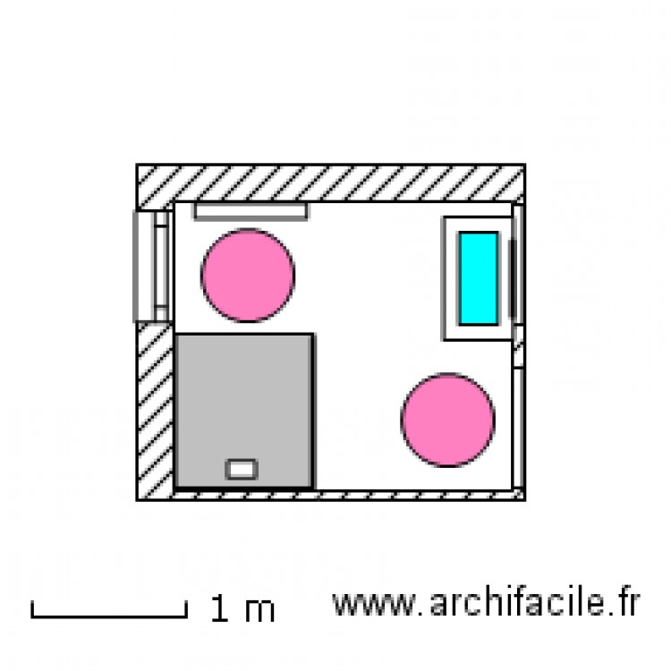 Plan salle de bain T3 5 Oct 2012 paroi en verre Kinedo. Plan de 0 pièce et 0 m2