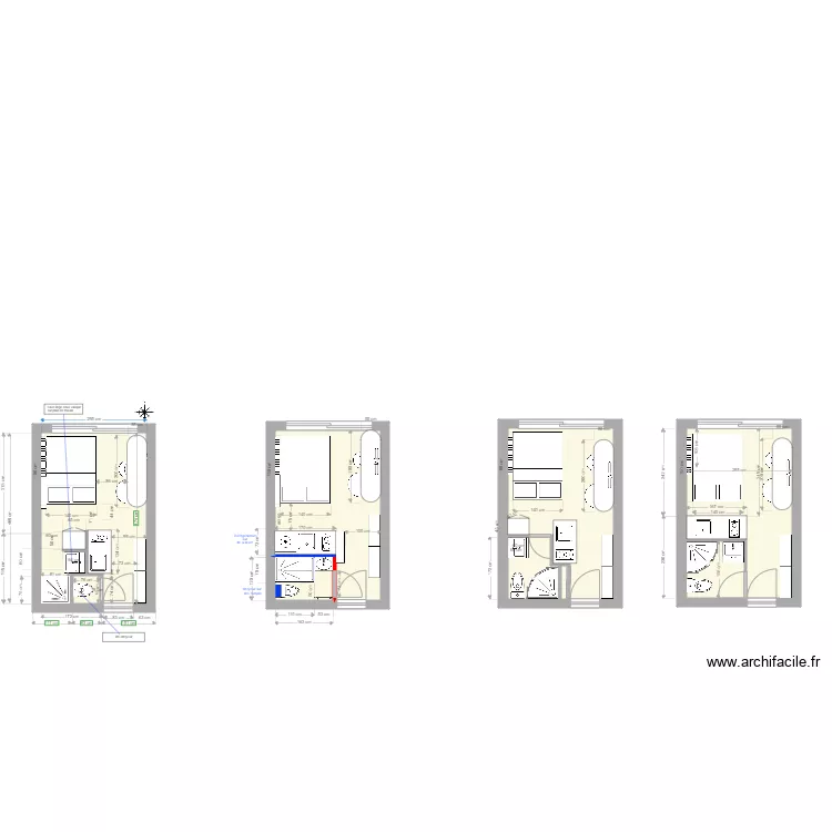 C&eacute;dric Wil 4 projets. Plan de 