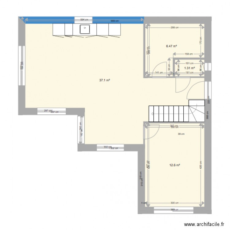 lecanu rdc. Plan de 0 pièce et 0 m2