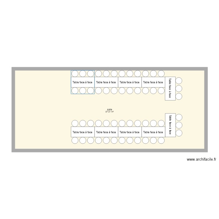 Plan Salle2. Plan de 0 pièce et 0 m2