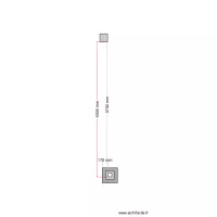 cotations socle pergola