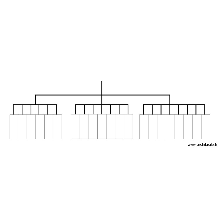 tgbt. Plan de 0 pièce et 0 m2