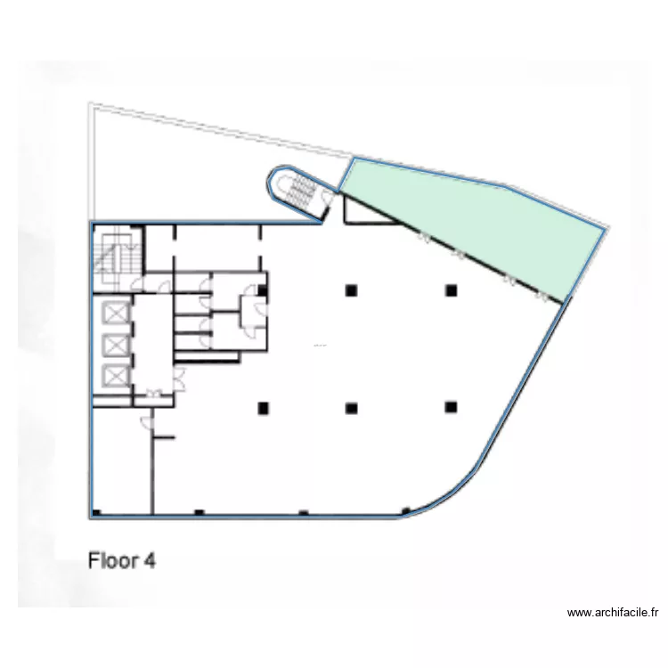 castilho 2 piso 3. Plan de 