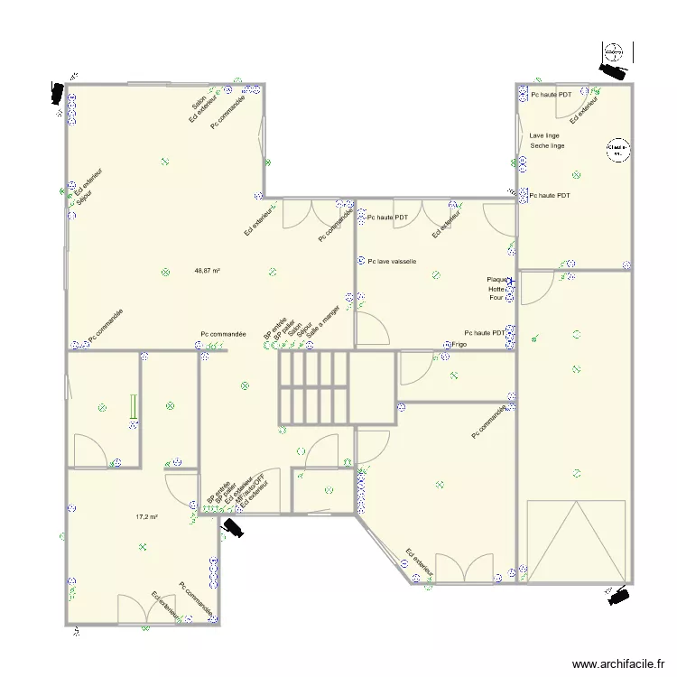 LANDA RDC VIERGE. Plan de 