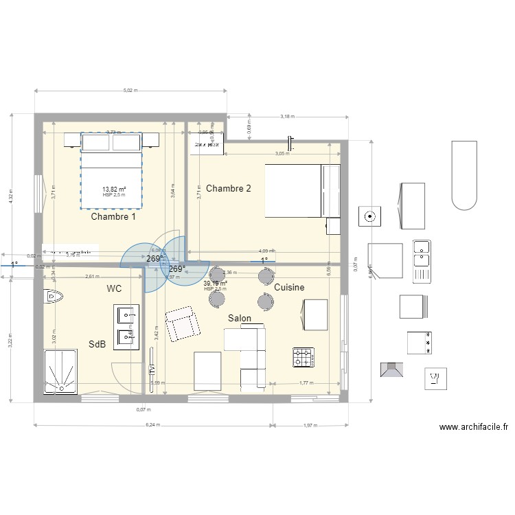 SCI Mont d Or 17 09 2021. Plan de 0 pièce et 0 m2