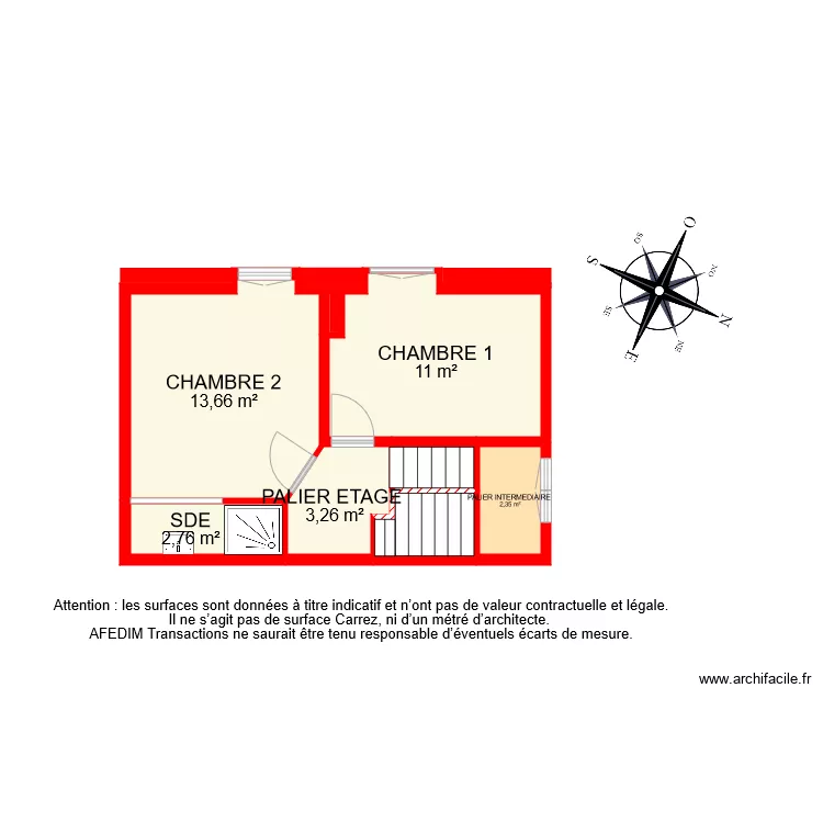 BI 7814 ETAGE . Plan de 