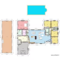 VILLA CUERS Plans CANAP&eacute; 1