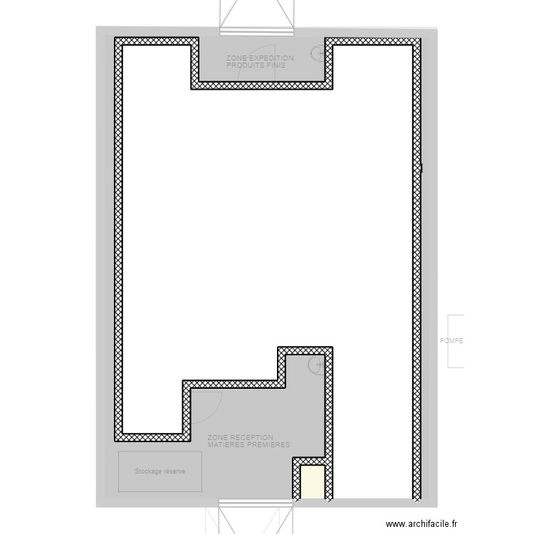 Allo Pizz Naintre labo. Plan de 0 pièce et 0 m2