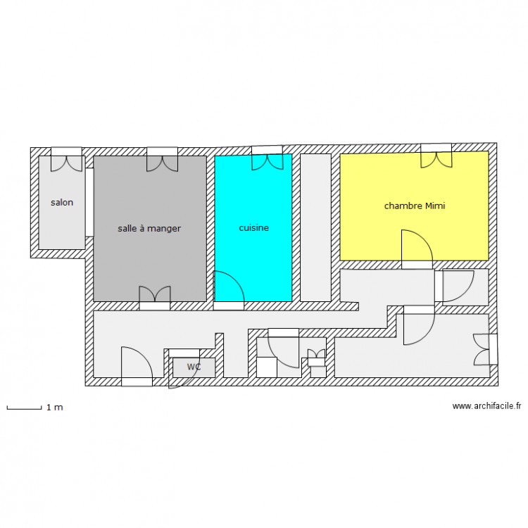 appt Mimi. Plan de 0 pièce et 0 m2