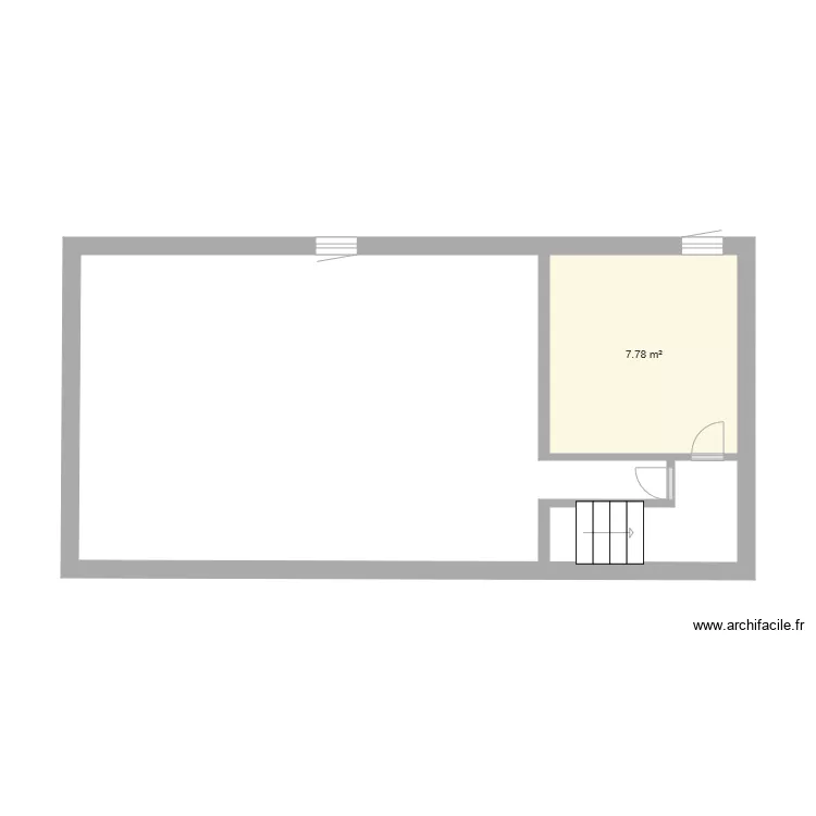 MAISON HAUT. Plan de 