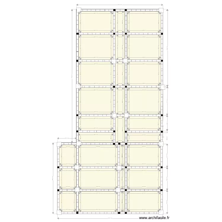 PLAN FONDATION. Plan de 