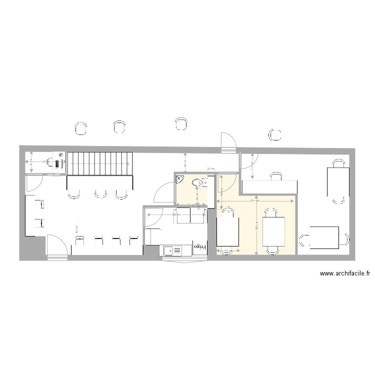 Henner wc erp V3. Plan de 0 pièce et 0 m2