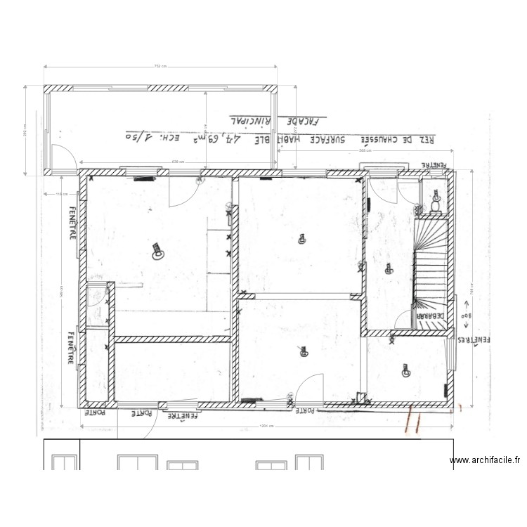 VERANDAS. Plan de 9 pièces et 97 m2