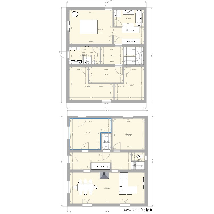 PLAN LAMEE RDC projet. Plan de 0 pièce et 0 m2