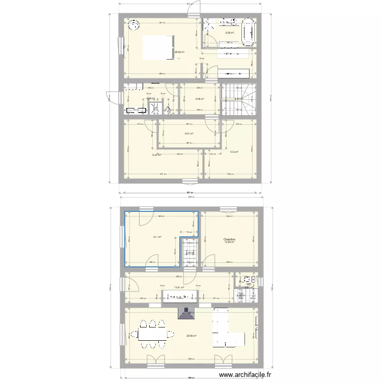 PLAN LAMEE RDC projet. Plan de 