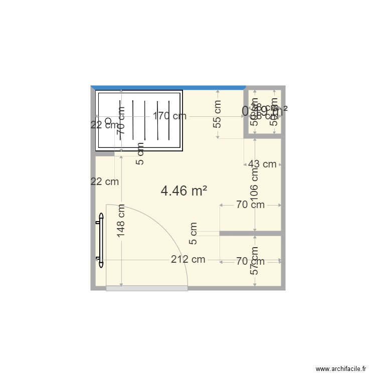 box2. Plan de 0 pièce et 0 m2