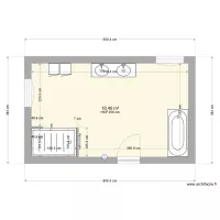 plan de salle de bains 