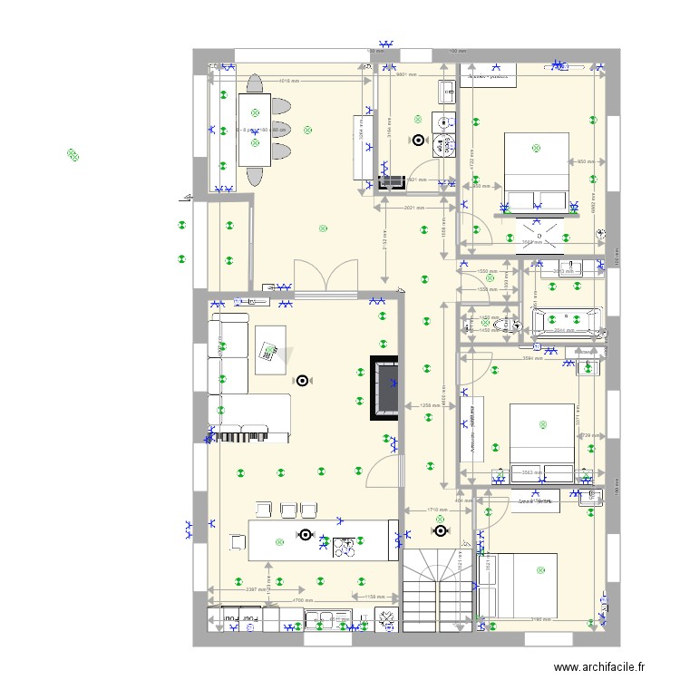 Maison jonew cuisine. Plan de 0 pièce et 0 m2