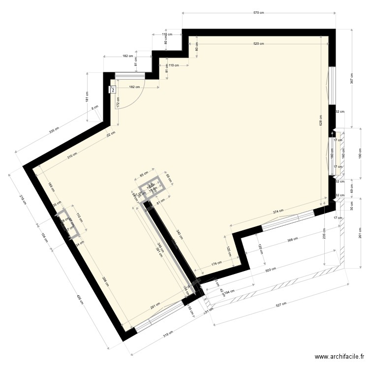 Didier S mise à blanc. Plan de 0 pièce et 0 m2