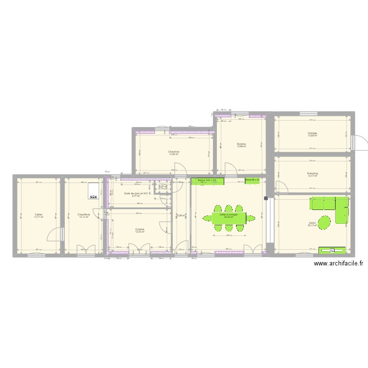 RDC V3. Plan de 0 pièce et 0 m2