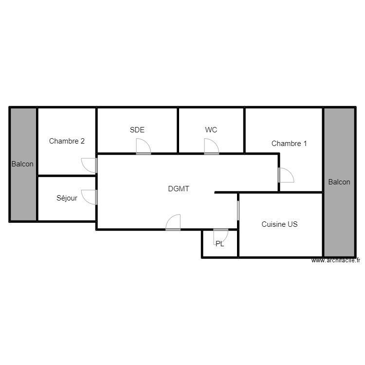 Goncalvess. Plan de 10 pièces et 474 m2