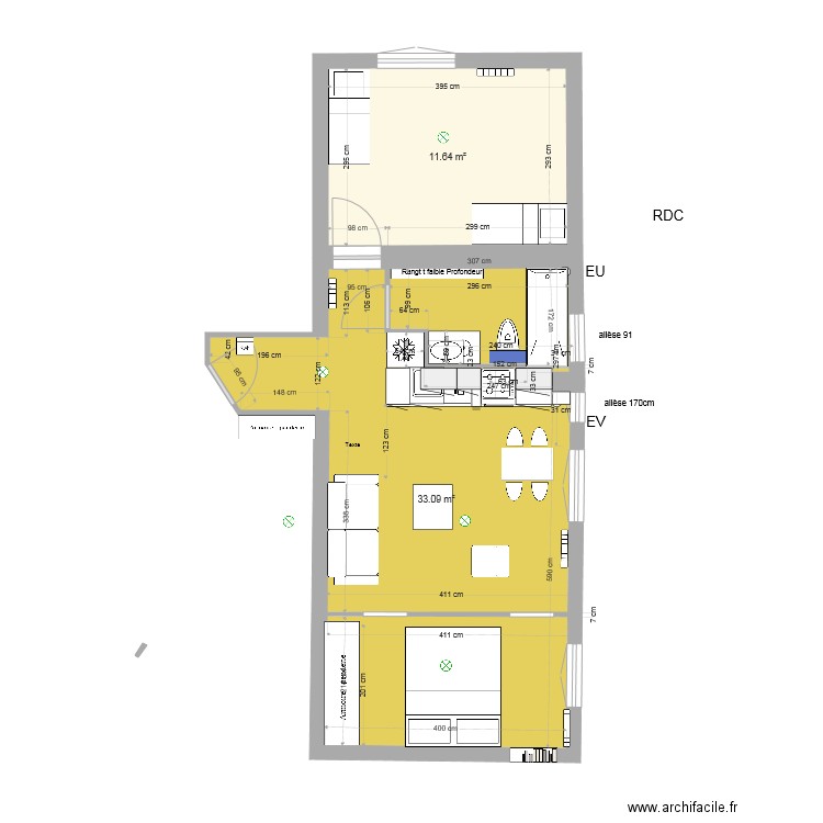 93310 new 4. Plan de 0 pièce et 0 m2