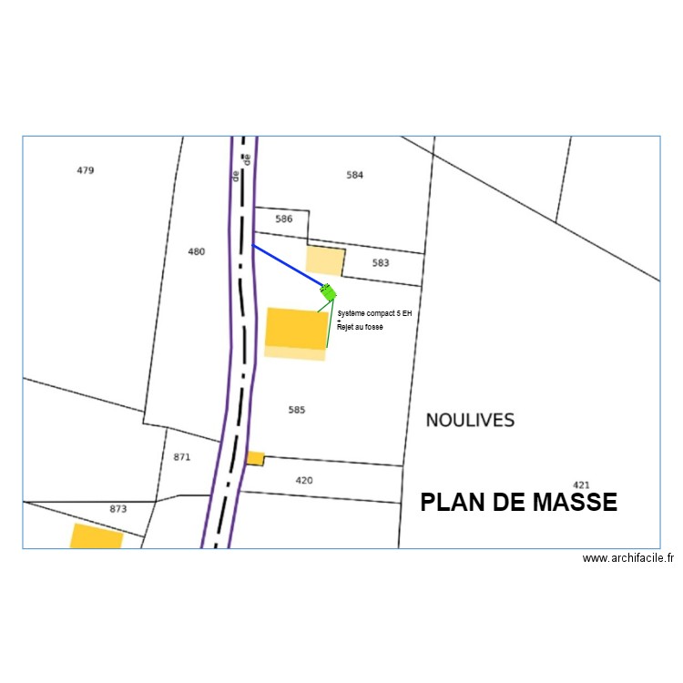 Barthe. Plan de 0 pièce et 0 m2