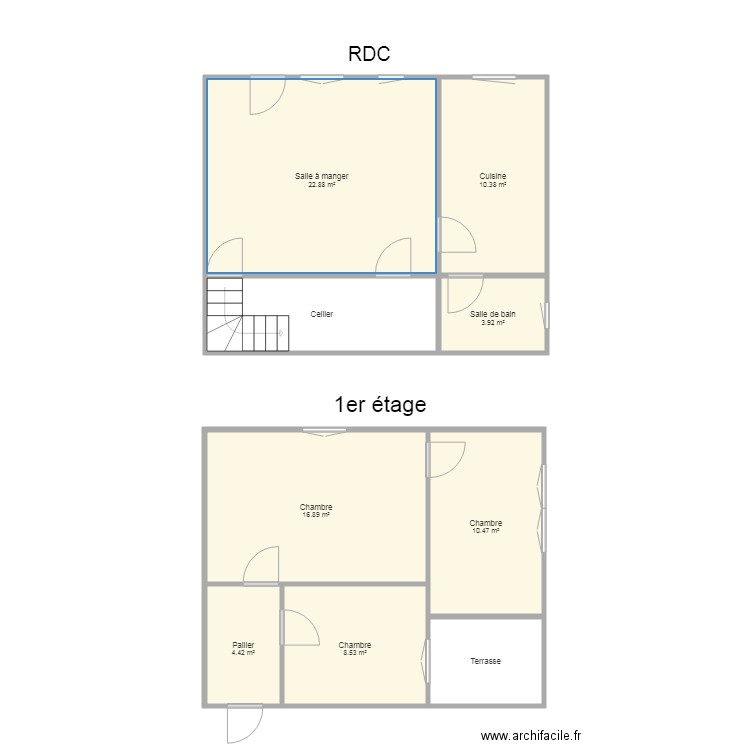 CATHERIN Chenereilles. Plan de 0 pièce et 0 m2