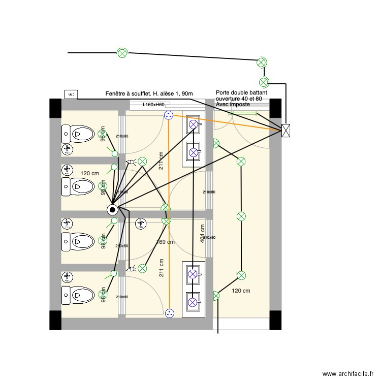 Wc resto Ivato. Plan de 0 pièce et 0 m2