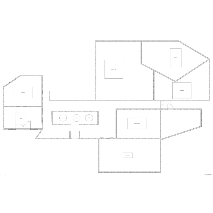 ma maison. Plan de 