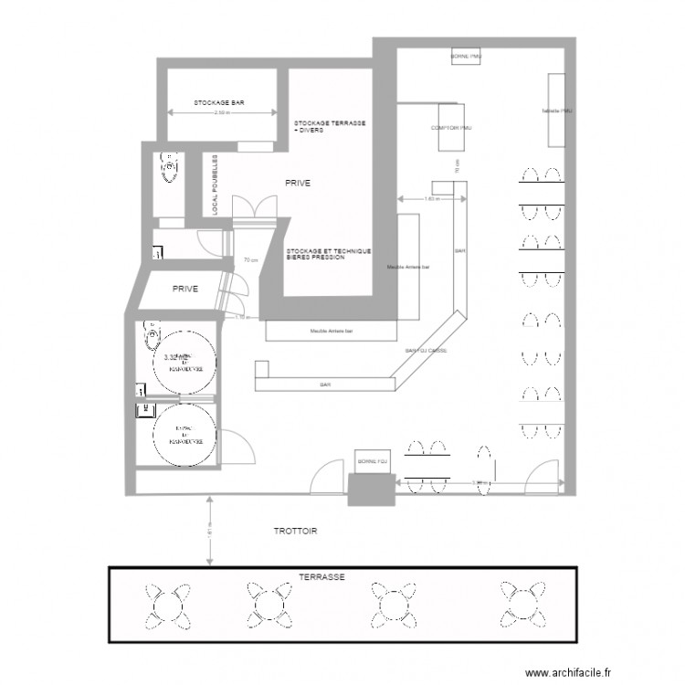 LE CHEVERNY PLAN PROJET. Plan de 0 pièce et 0 m2