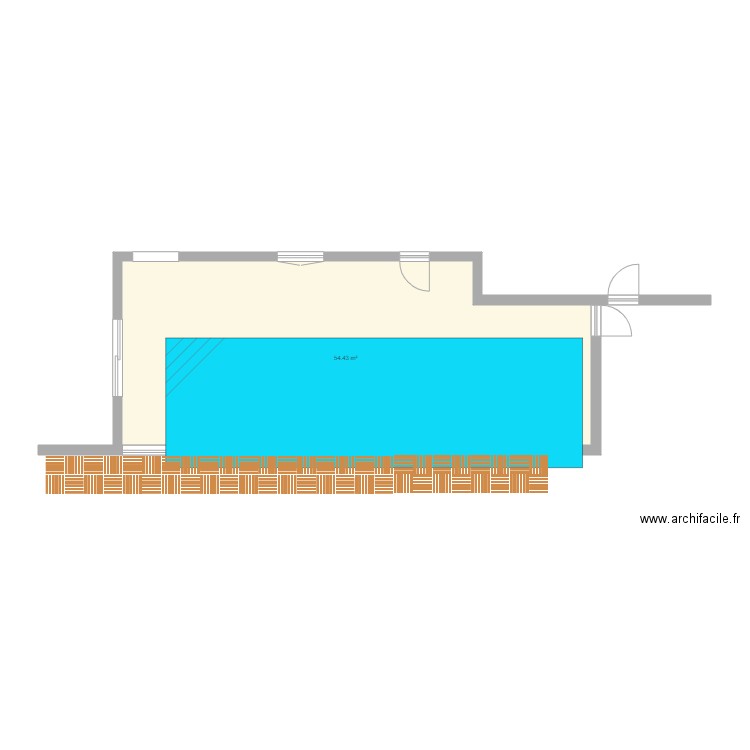 Pisicine5. Plan de 0 pièce et 0 m2