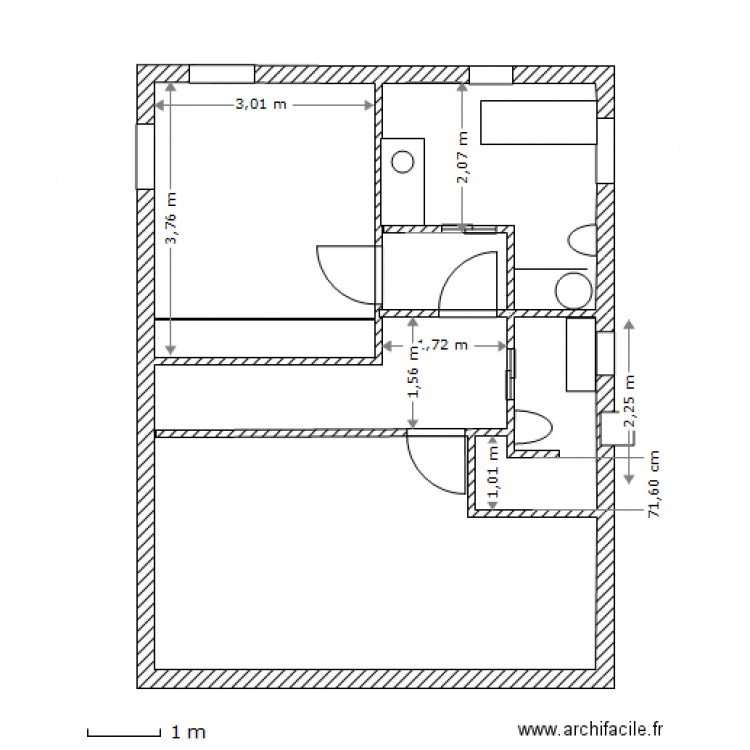 étage 13 avril de joux version 2. Plan de 0 pièce et 0 m2