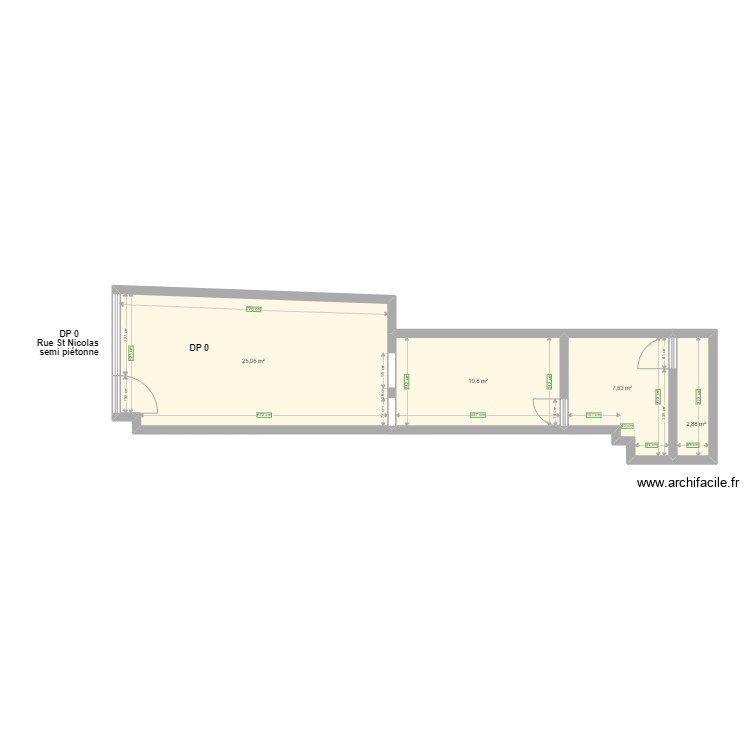 Kiff Koul Kebab plan avant travaux. Plan de 0 pièce et 0 m2 Kiff Koul Kebab plan avant travaux. Plan de 0 pièce et 0 m2