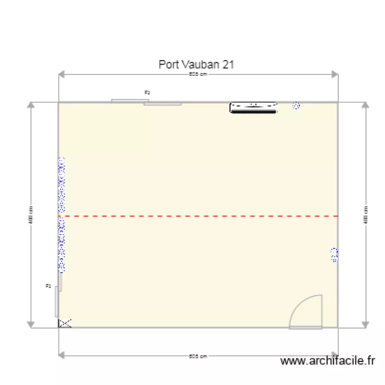 Port Vauban 21 . Plan de 
