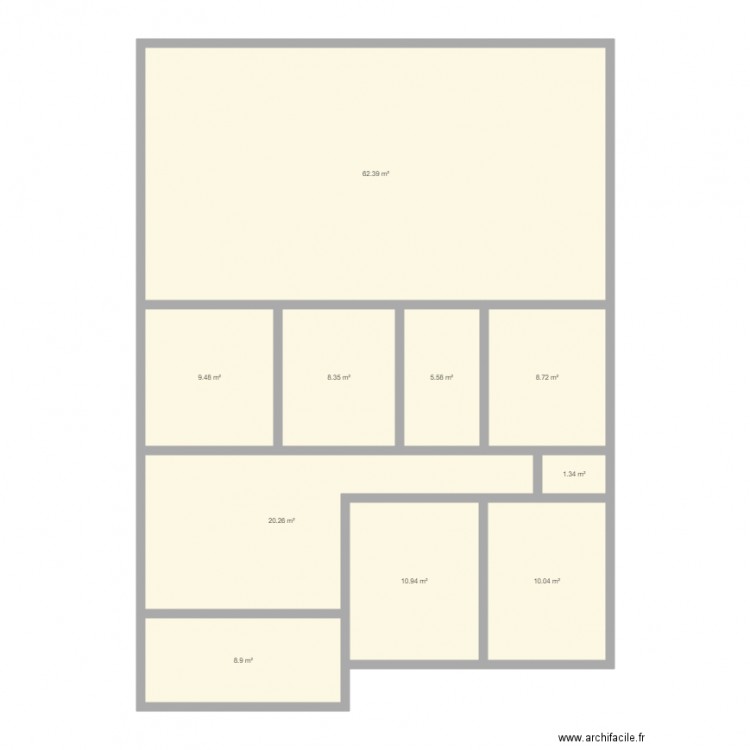 plan agaves cotes 070917. Plan de 0 pièce et 0 m2