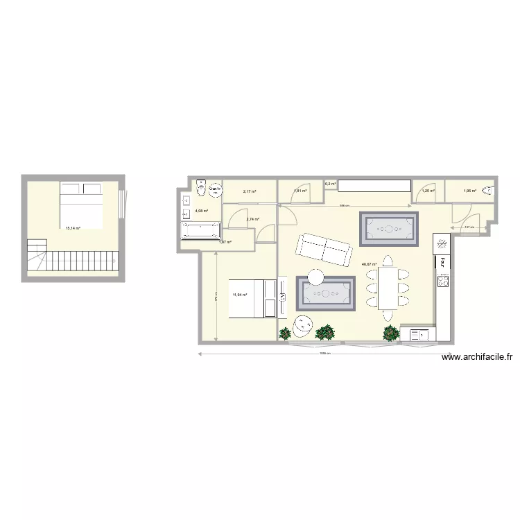 Rochechouart. Plan de 