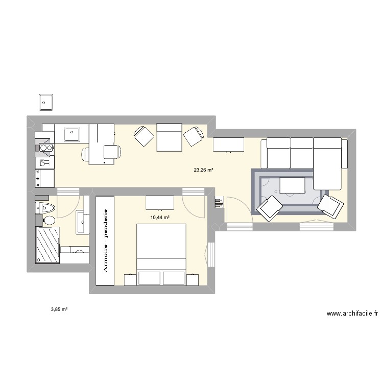Appart Seville V12. Plan de 0 pièce et 0 m2