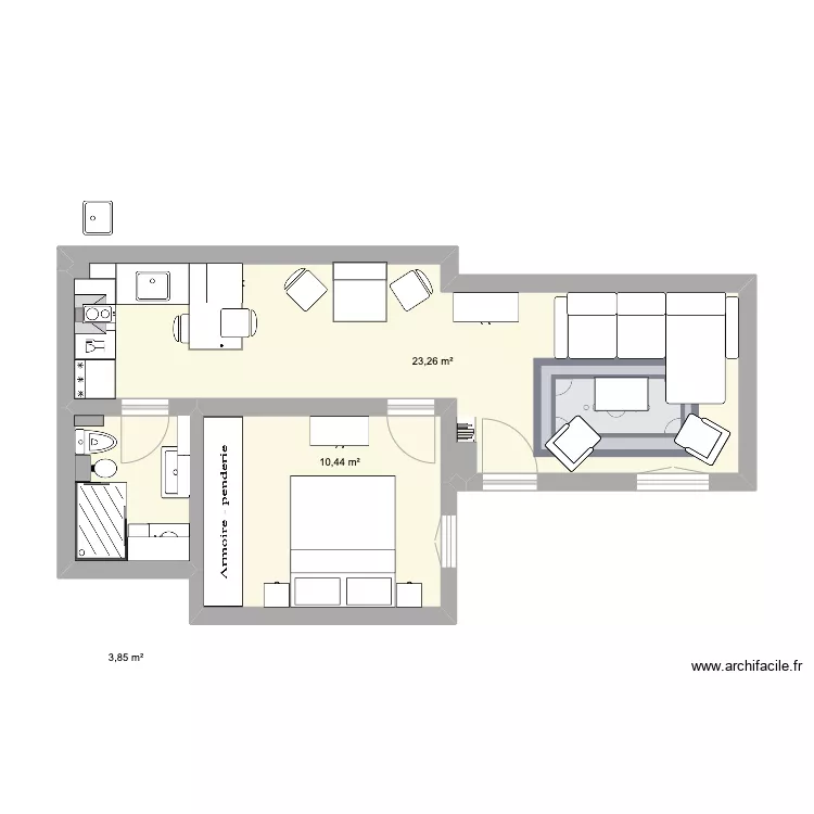 Appart Seville V12. Plan de Appart Seville V12. Plan de