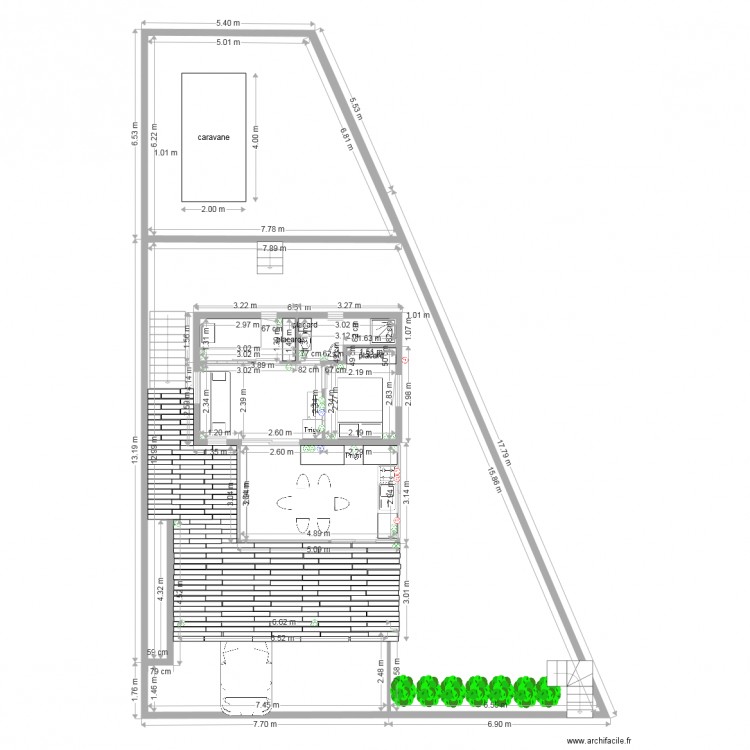 mobil home version 13. Plan de 0 pièce et 0 m2