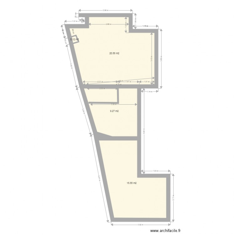 FONCIA 147 A DUTREIX. Plan de 0 pièce et 0 m2