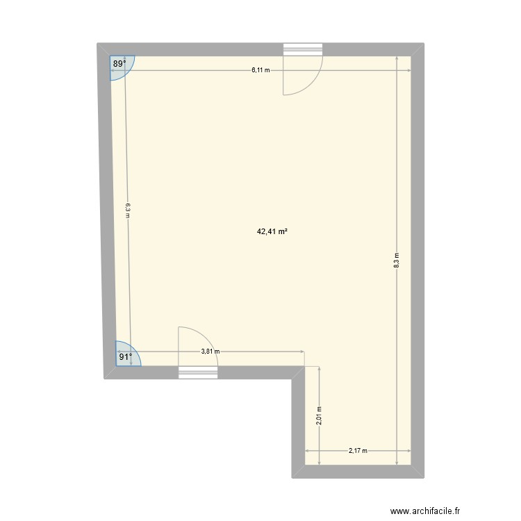 Saint Mard Piece de vie . Plan de 0 pièce et 0 m2
